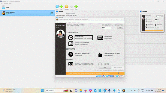 linux installation